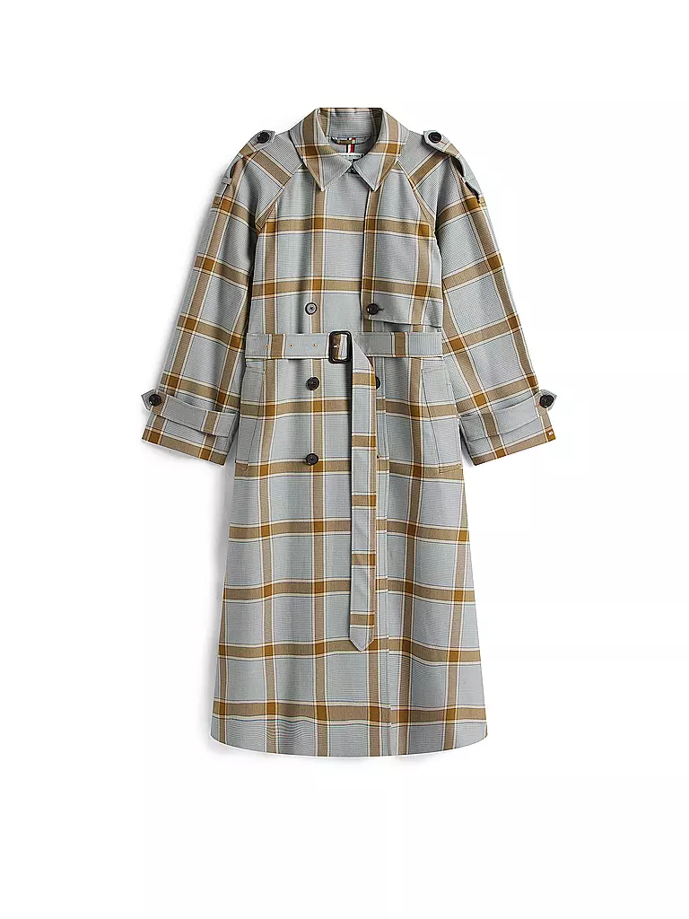 TOMMY HILFIGER | Cappotto di lana | Blu chiaro