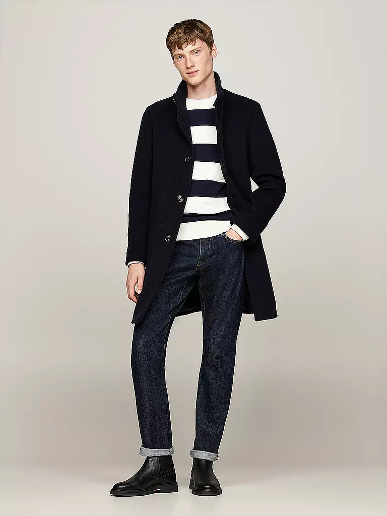 TOMMY HILFIGER | Cappotto di lana | Blu