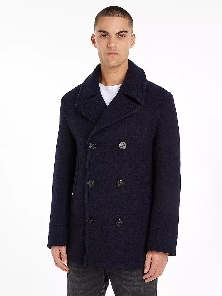 TOMMY HILFIGER | Cappotto di lana | Blu