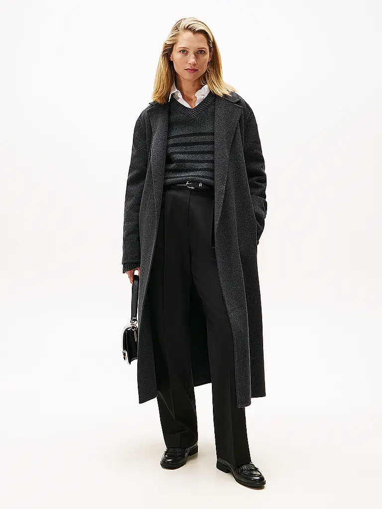 TOMMY HILFIGER | Cappotto di lana | Grigio