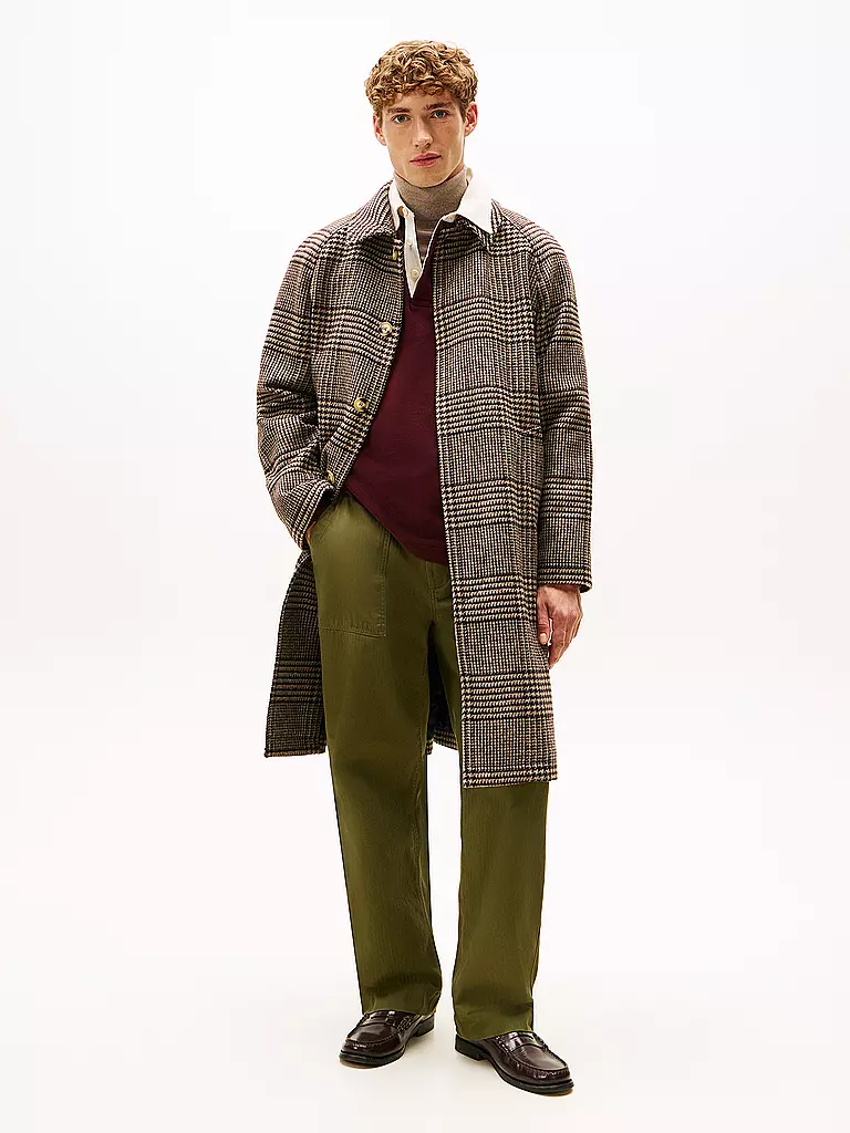 TOMMY HILFIGER | Cappotto di lana | Marrone