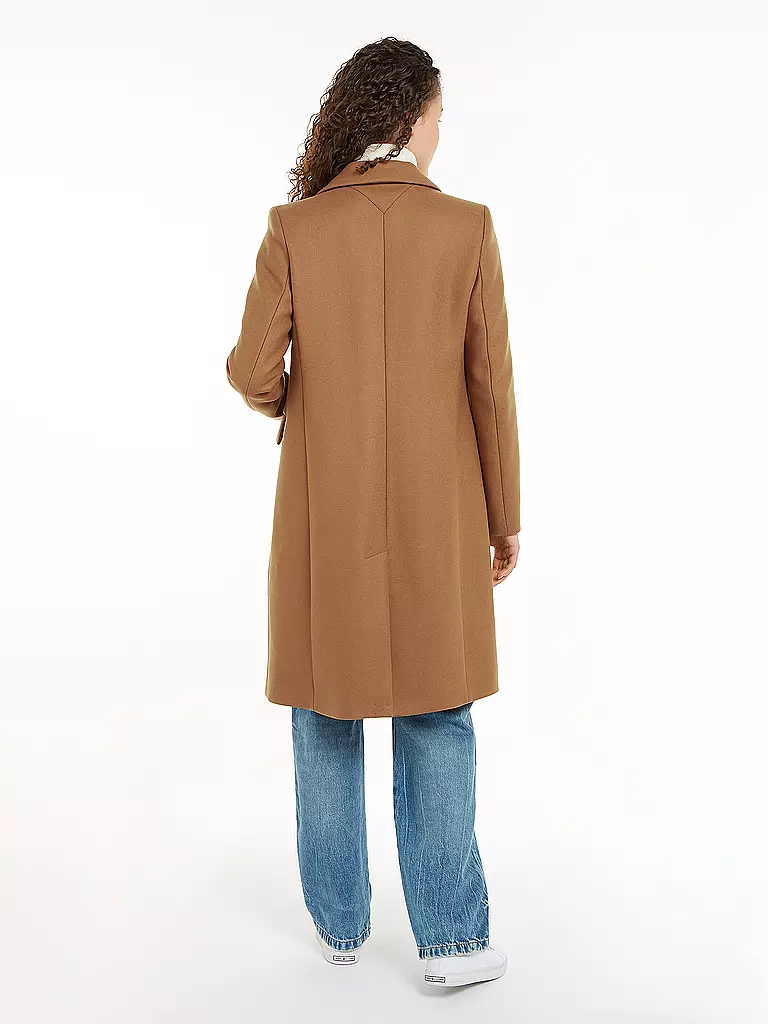 TOMMY HILFIGER | Cappotto di lana | Cammello