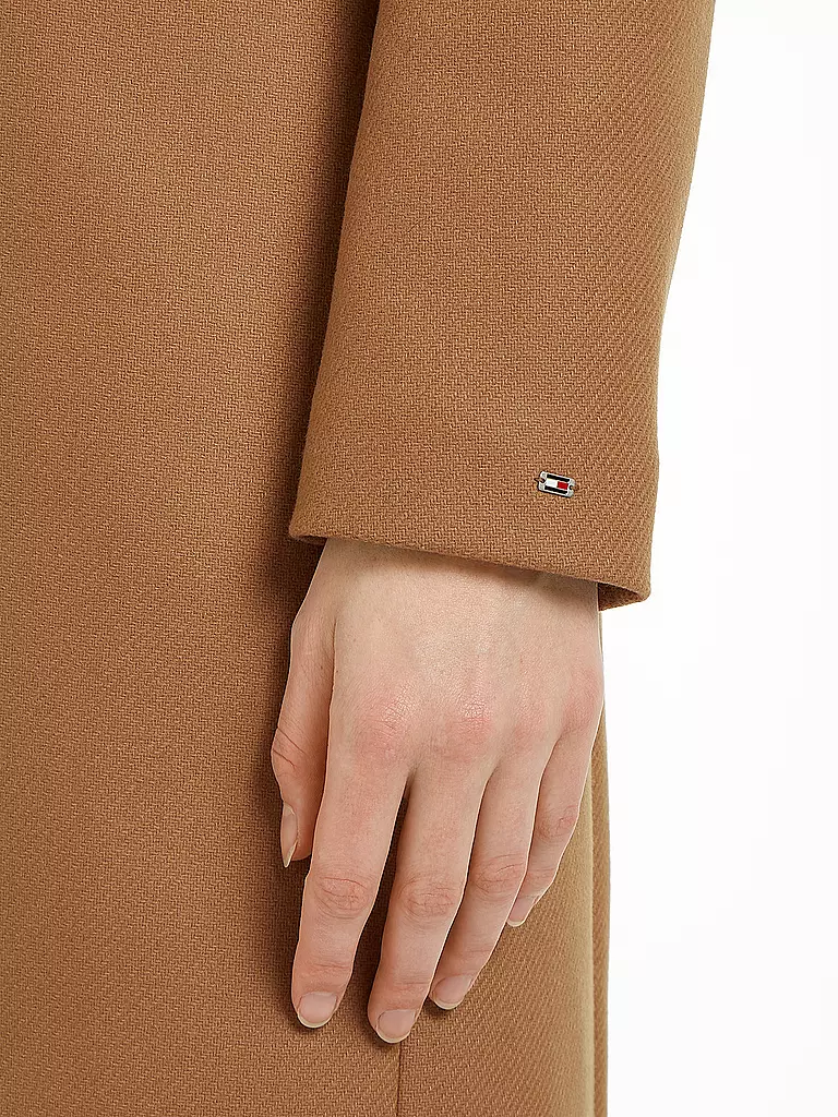 TOMMY HILFIGER | Cappotto di lana | Cammello
