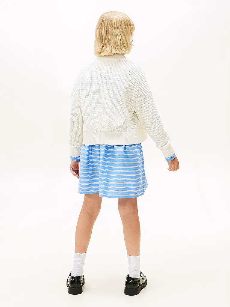 TOMMY HILFIGER | Cardigan da bambina in ciniglia | 