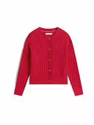 TOMMY HILFIGER | Cardigan da ragazza | Rosso