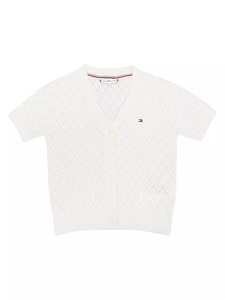 TOMMY HILFIGER | Cardigan da ragazza | Crema