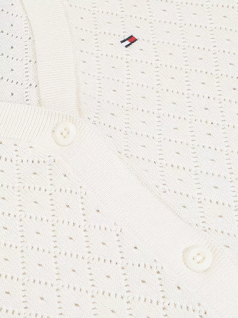 TOMMY HILFIGER | Cardigan da ragazza | Crema