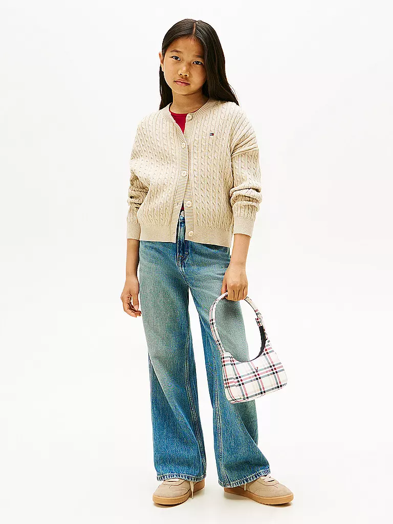 TOMMY HILFIGER | Cardigan da ragazza | Beige