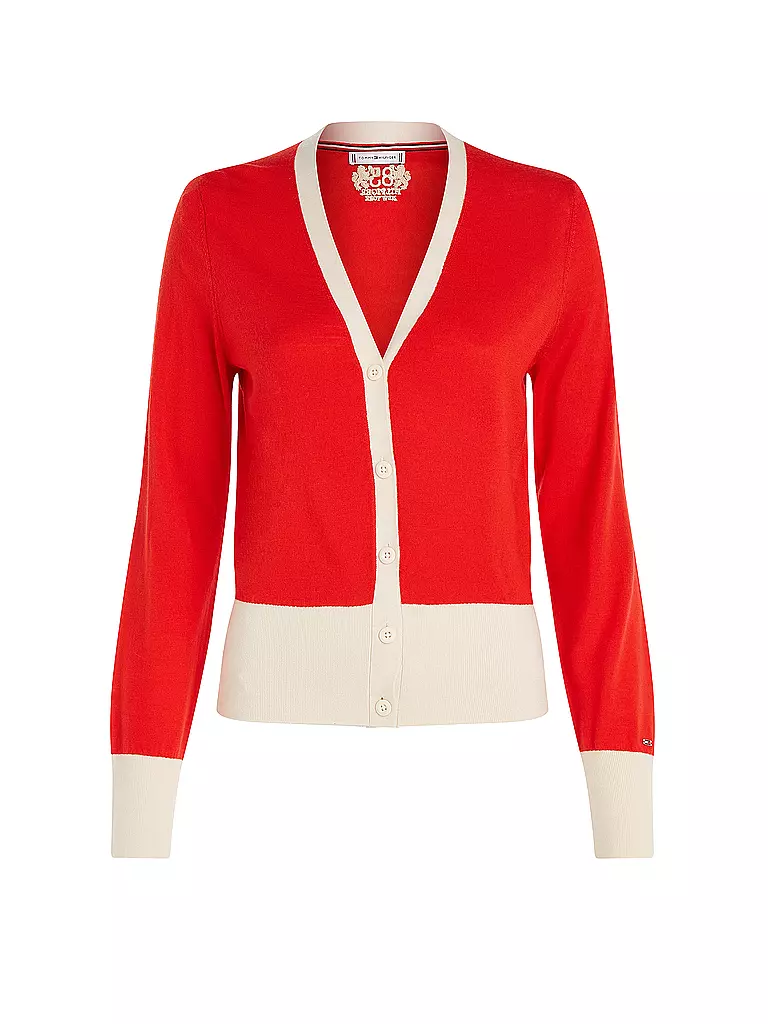 TOMMY HILFIGER | Cardigan | Rosso