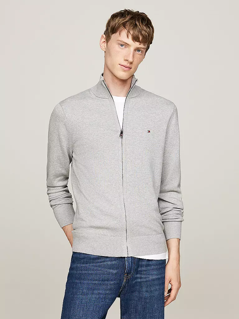 TOMMY HILFIGER | Cardigan | Grigio chiaro