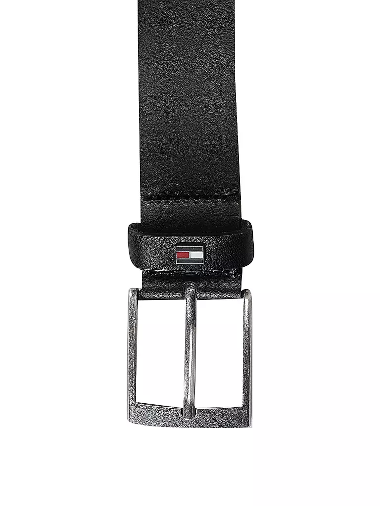 TOMMY HILFIGER | Cintura in pelle ADAN | Nero