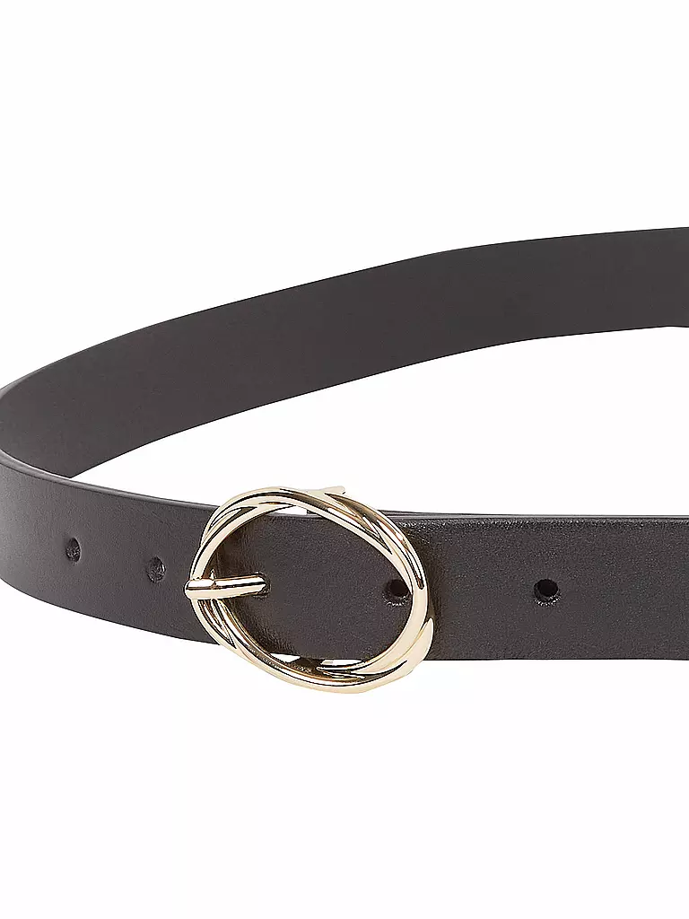 TOMMY HILFIGER | Cintura in pelle TH CHIC | 