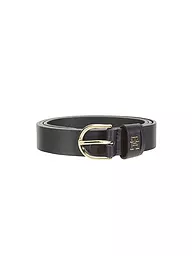 TOMMY HILFIGER | Cintura in pelle TH TIMELESS | Blu scuro