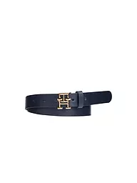TOMMY HILFIGER | Cintura in pelle | Blu scuro