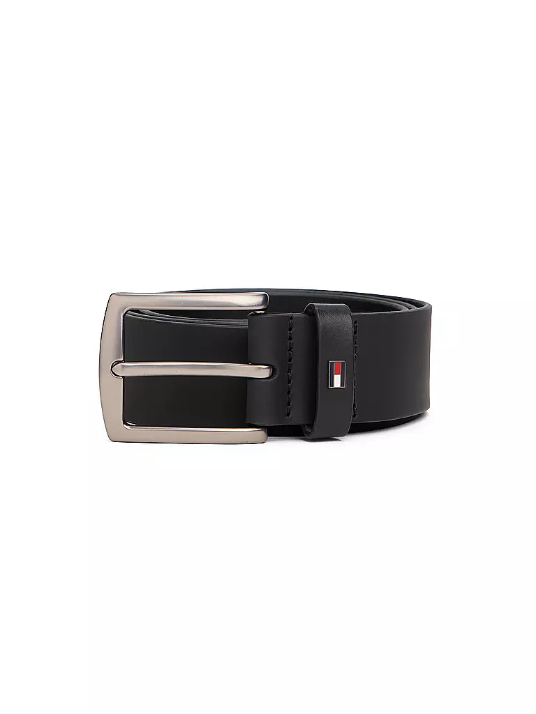 TOMMY HILFIGER | Cintura in pelle | Nero