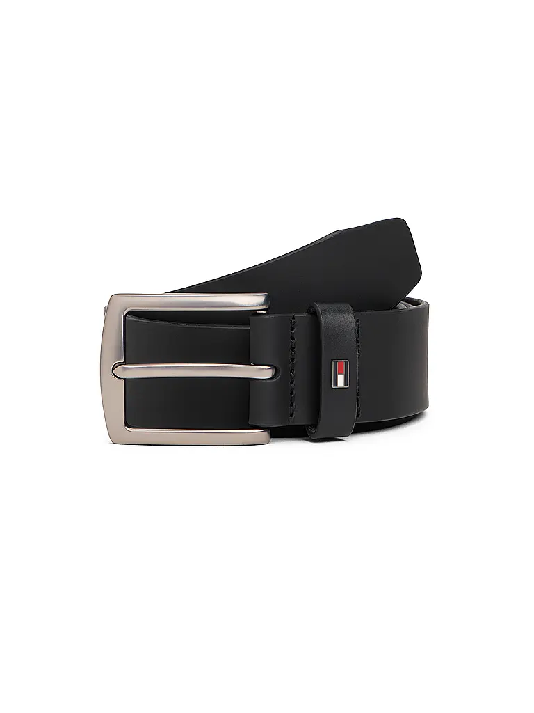 TOMMY HILFIGER | Cintura in pelle | Nero