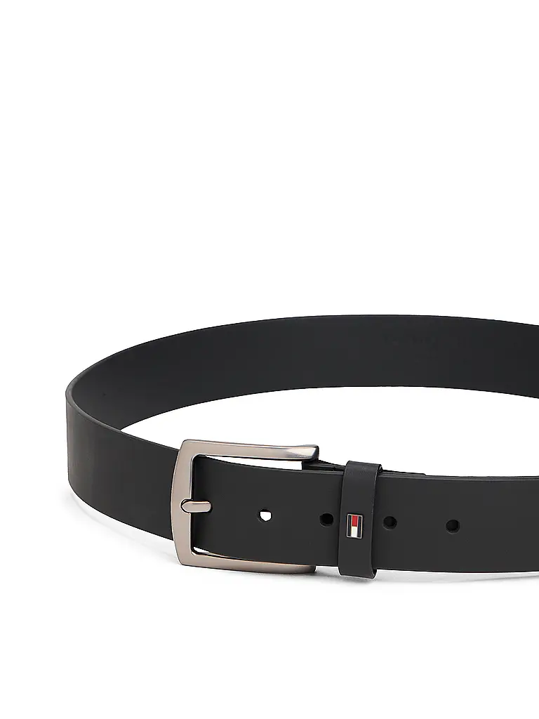 TOMMY HILFIGER | Cintura in pelle | Nero