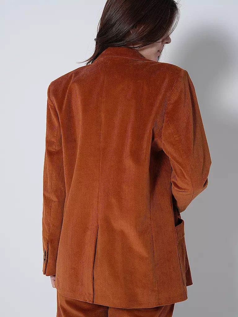 TOMMY HILFIGER | Cord Blazer Relaxed Fit | Arancione