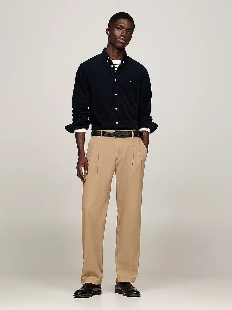 TOMMY HILFIGER | Cordhemd  | Blu