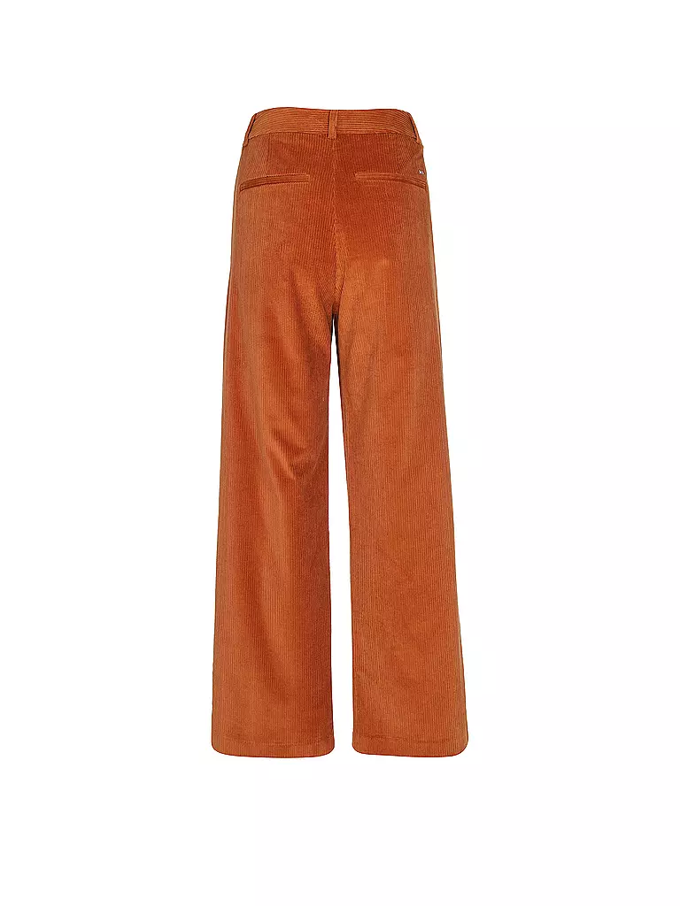 TOMMY HILFIGER | Cordhose Relaxed Straight Fit | Arancione