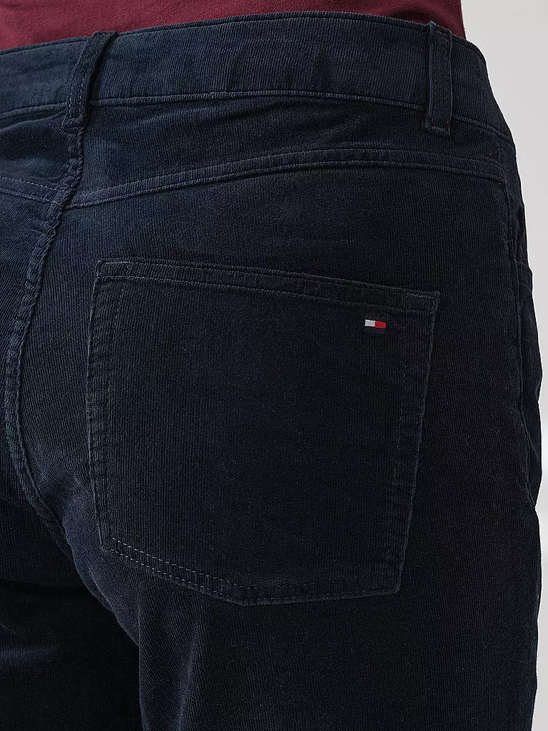TOMMY HILFIGER | Cordhose Slim Fit | Blu scuro