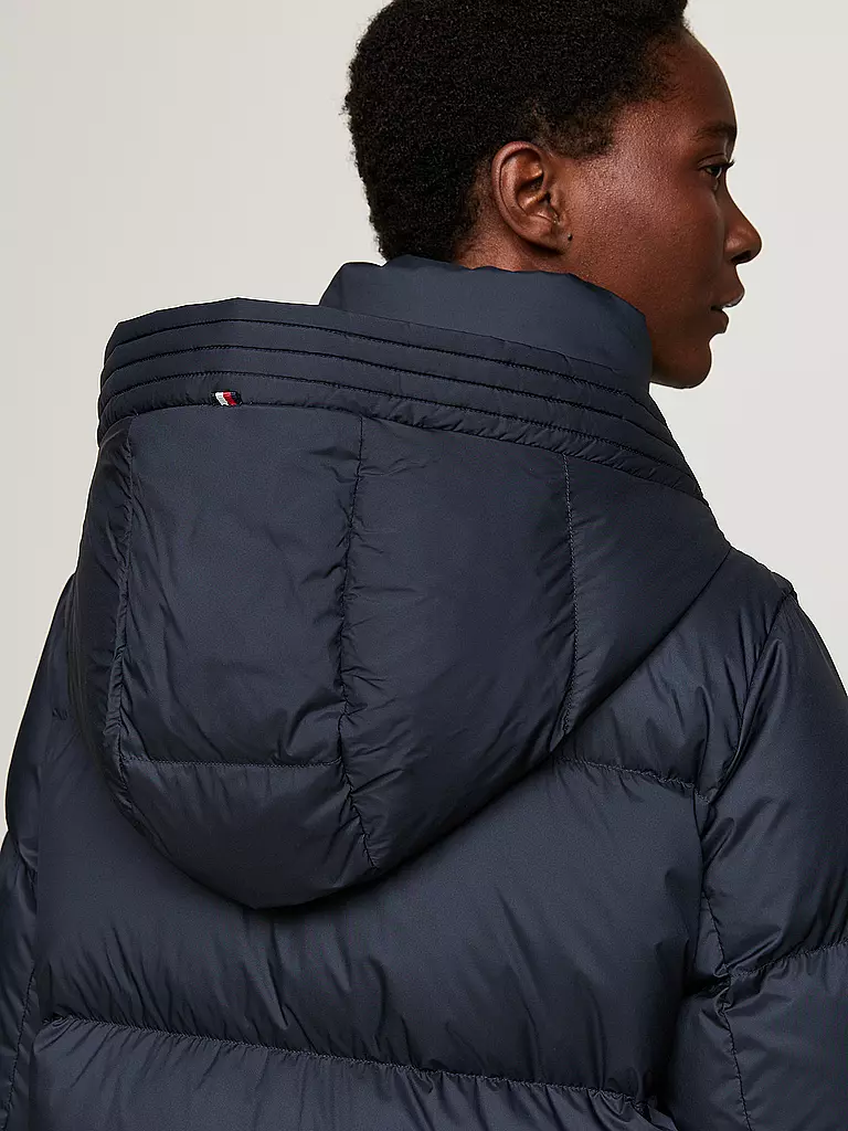 TOMMY HILFIGER | Daunenmantel  | Blu scuro