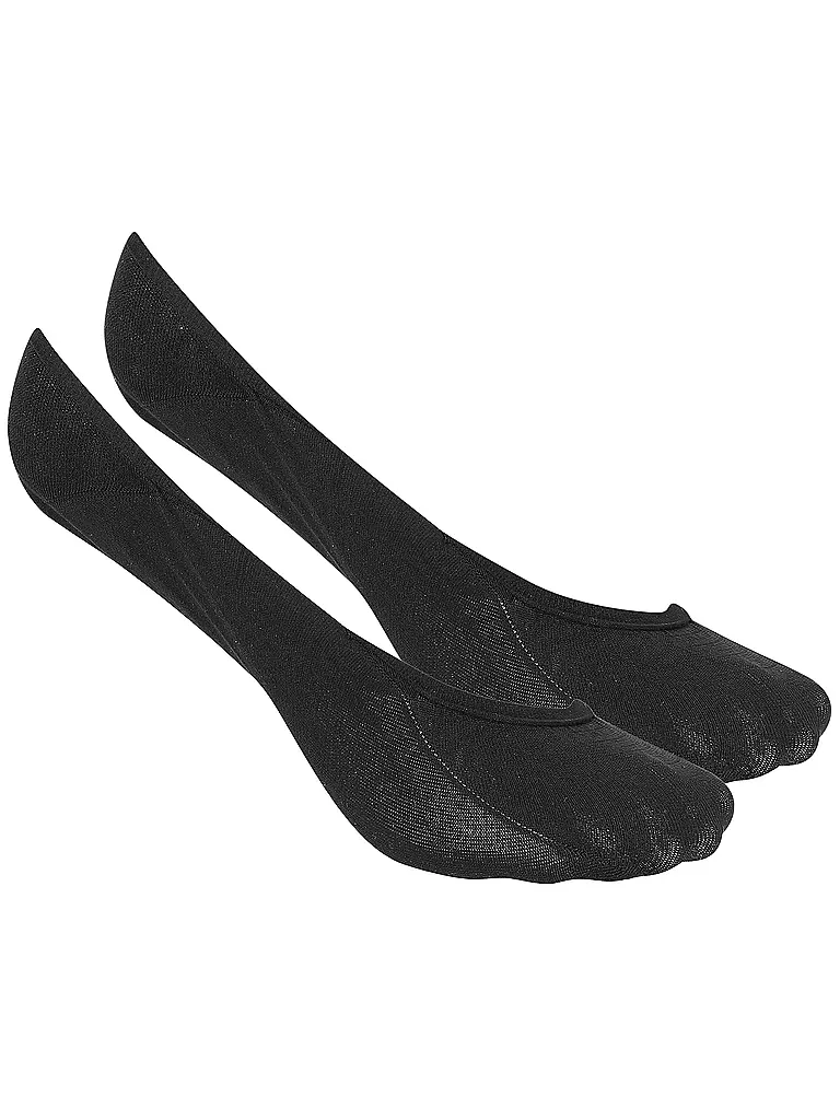 TOMMY HILFIGER | Füsslinge confezione da 2 nero | Nero