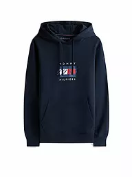 TOMMY HILFIGER | Felpa con cappuccio - Hoodie | Blu scuro