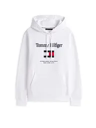 TOMMY HILFIGER | Felpa con cappuccio - Hoodie | Bianco