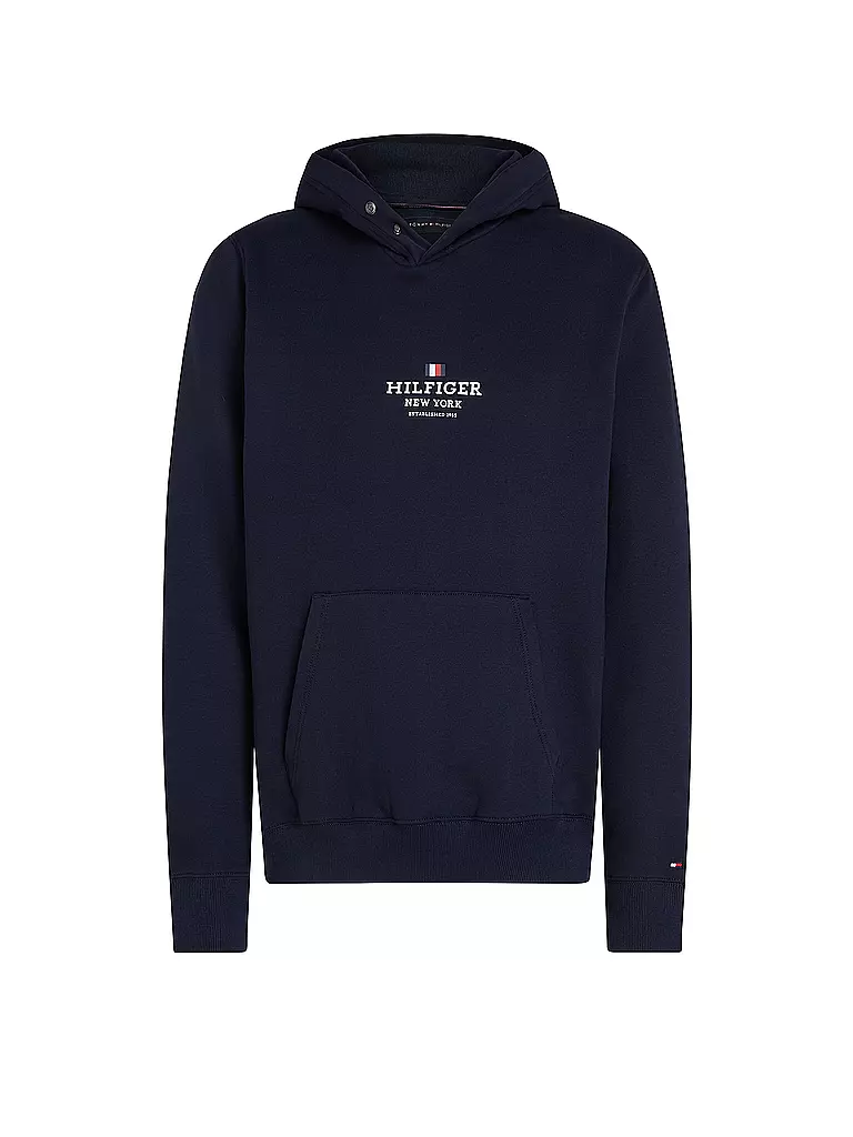 TOMMY HILFIGER | Felpa con cappuccio - Hoodie | Blu scuro
