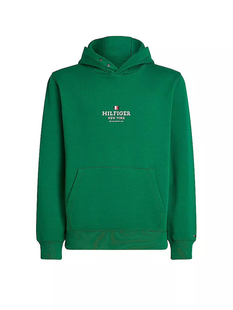 TOMMY HILFIGER | Felpa con cappuccio - Hoodie | Verde scuro
