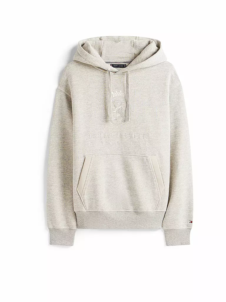TOMMY HILFIGER | Felpa con cappuccio - Hoodie | Grigio chiaro