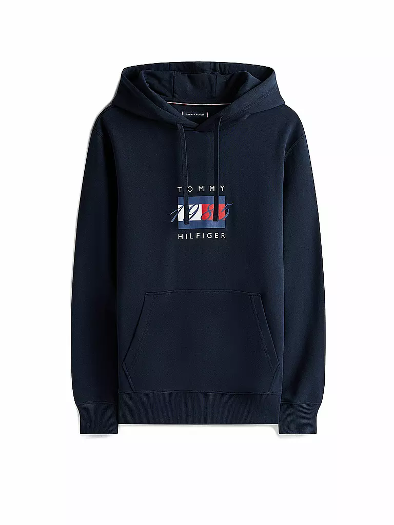 TOMMY HILFIGER | Felpa con cappuccio - Hoodie | Blu scuro