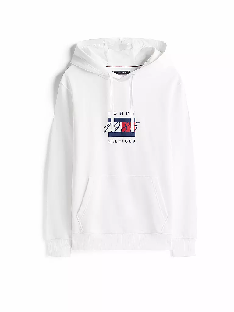 TOMMY HILFIGER | Felpa con cappuccio - Hoodie | Bianco
