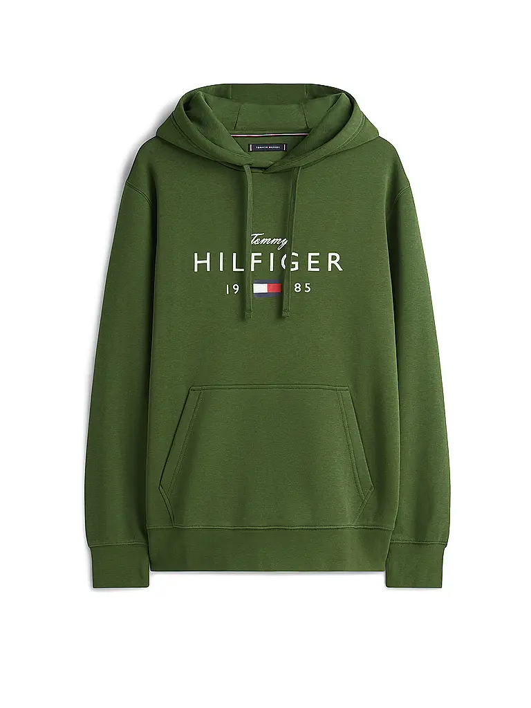 TOMMY HILFIGER | Felpa con cappuccio - Hoodie | Verde scuro