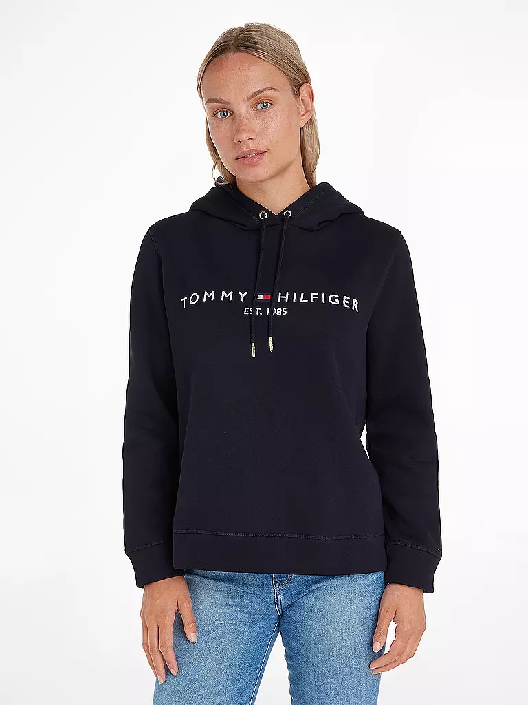 TOMMY HILFIGER | Felpa con cappuccio - Hoodie | Blu scuro