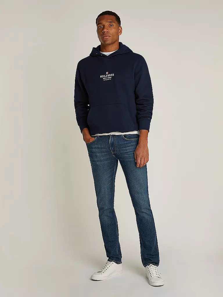 TOMMY HILFIGER | Felpa con cappuccio - Hoodie | Blu scuro