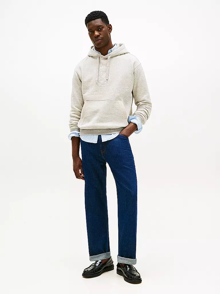 TOMMY HILFIGER | Felpa con cappuccio - Hoodie | Grigio chiaro