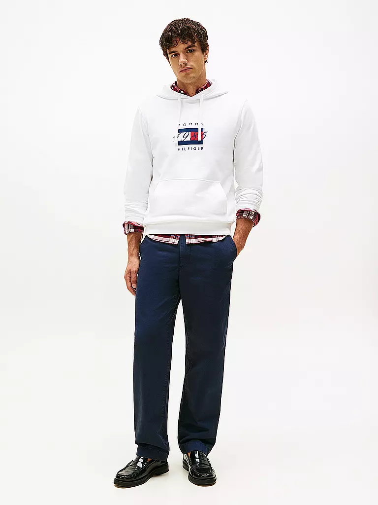 TOMMY HILFIGER | Felpa con cappuccio - Hoodie | Bianco