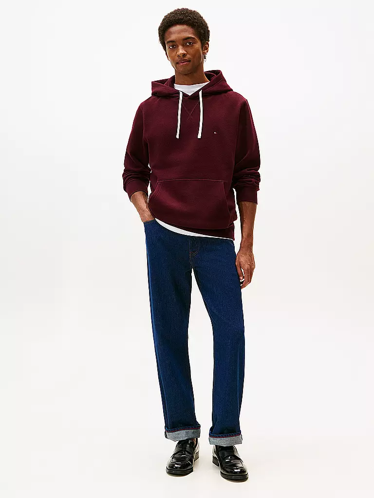 TOMMY HILFIGER | Felpa con cappuccio - Hoodie | Rosso scuro