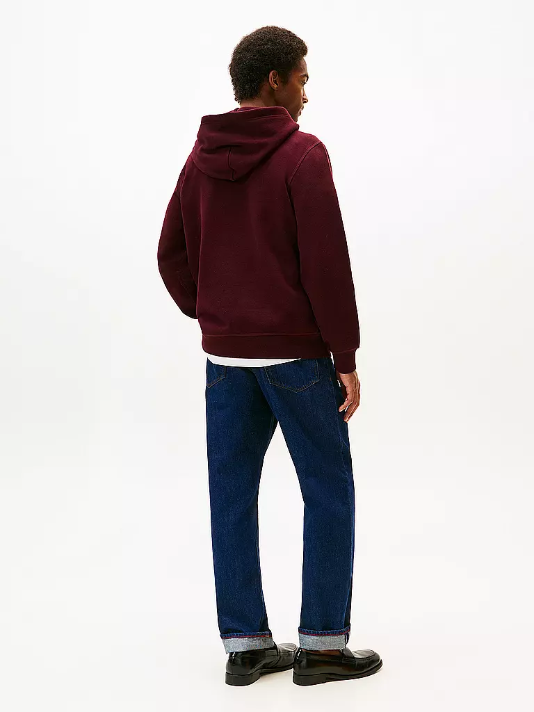 TOMMY HILFIGER | Felpa con cappuccio - Hoodie | Rosso scuro