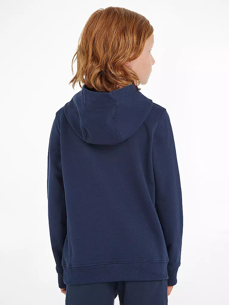 TOMMY HILFIGER | Felpa con cappuccio da ragazzo - Hoodie | Blu scuro