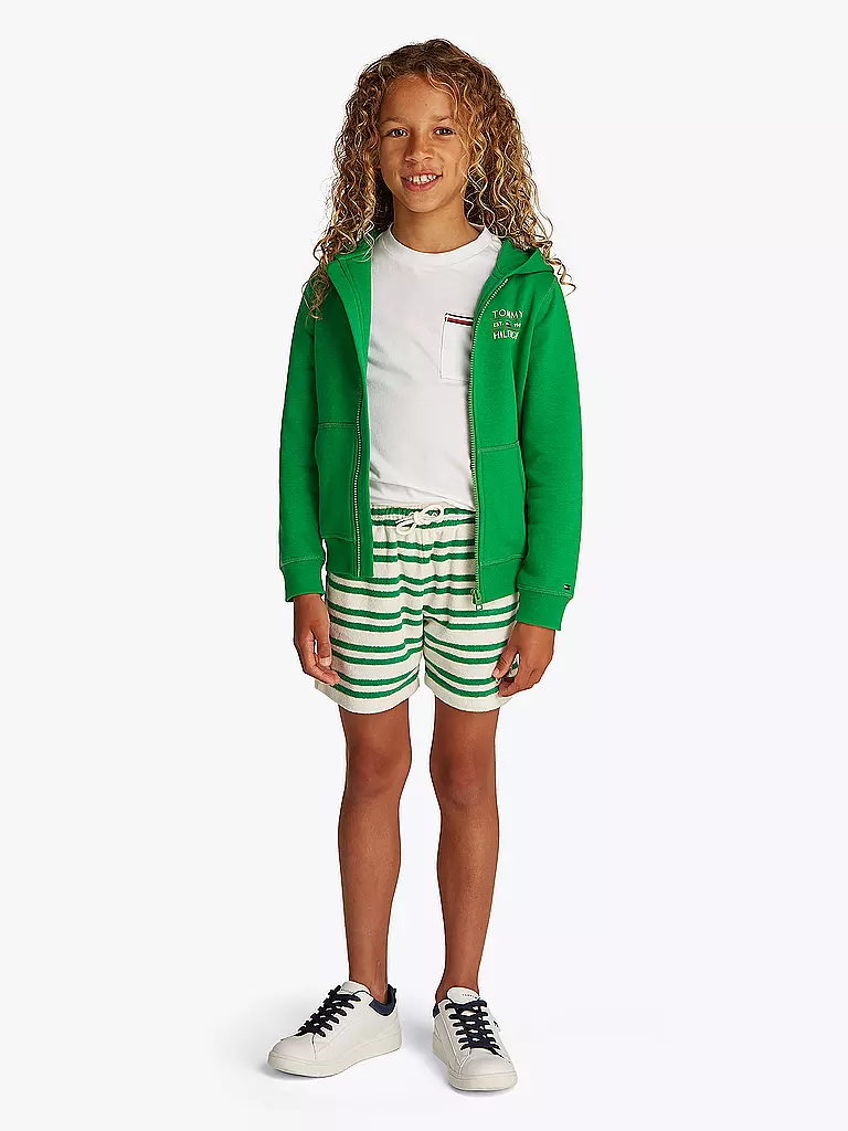 TOMMY HILFIGER | Felpa con cappuccio da ragazzo | Verde