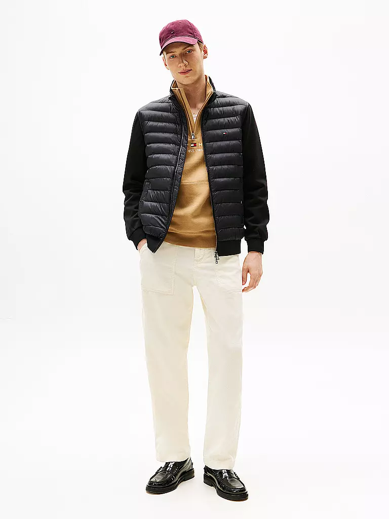 TOMMY HILFIGER | Felpa con zip | Nero