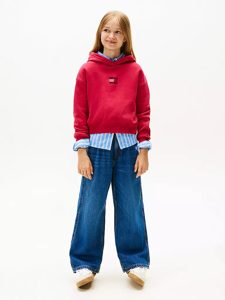 TOMMY HILFIGER | Felpa da ragazza | Rosso