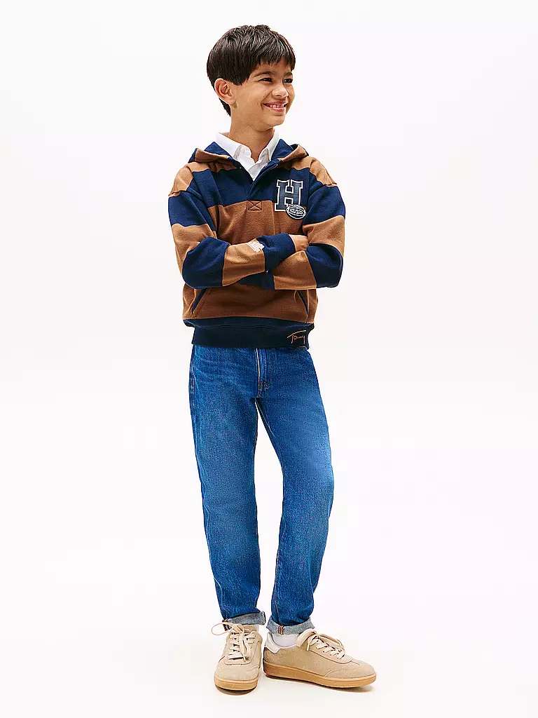 TOMMY HILFIGER | Felpa da ragazzo | Marrone