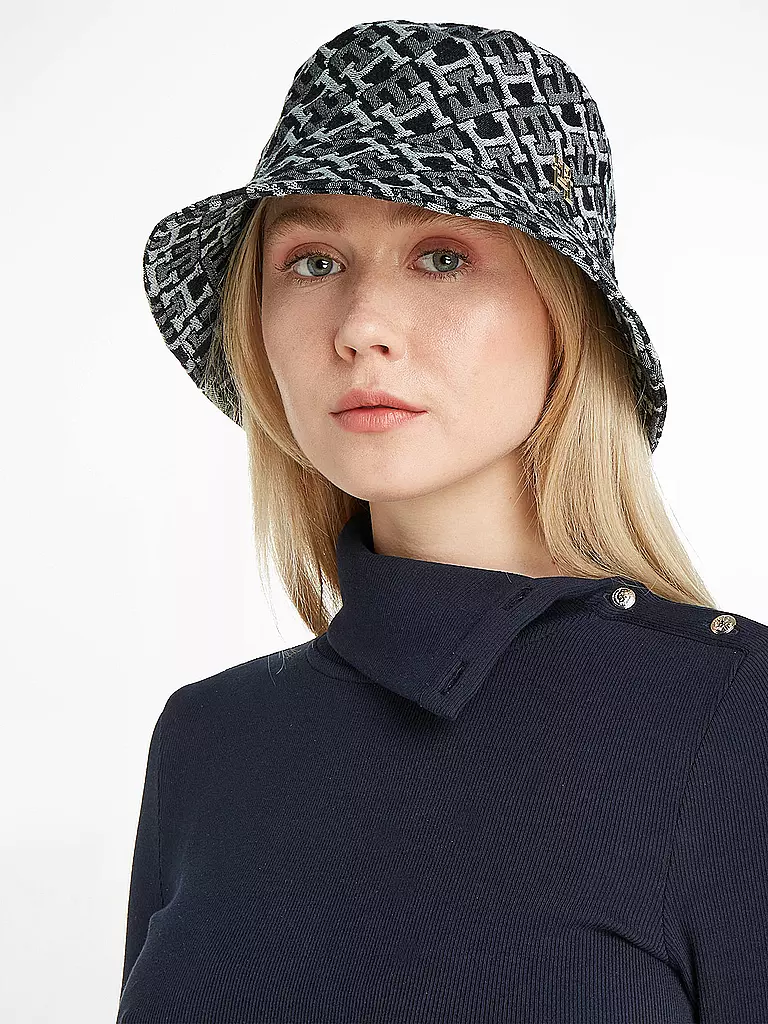 TOMMY HILFIGER | Fischerhut - Bucket Hat | Blu scuro