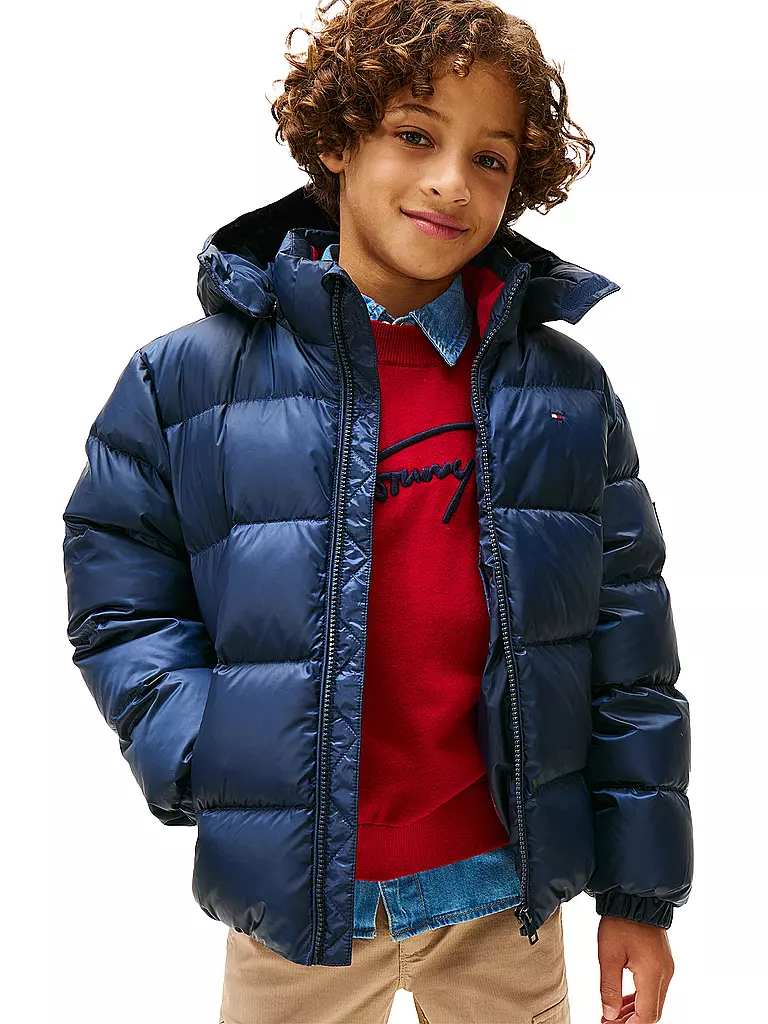 TOMMY HILFIGER | Giacca da ragazzo | Blu scuro