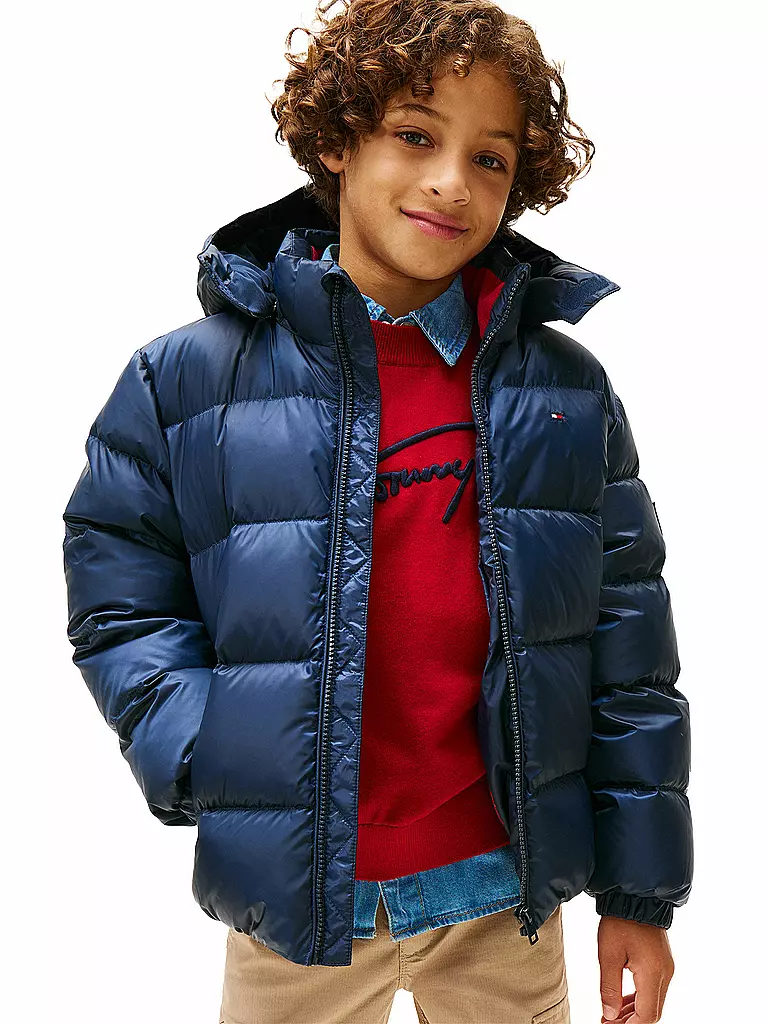 TOMMY HILFIGER | Giacca da ragazzo | Blu scuro