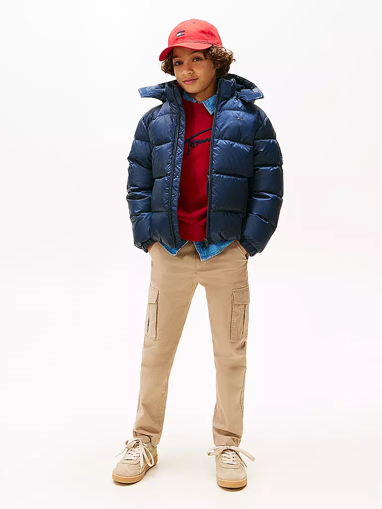 TOMMY HILFIGER | Giacca da ragazzo | Blu scuro
